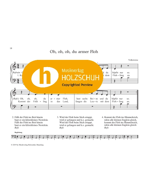 Oh, oh, oh, du armer Floh